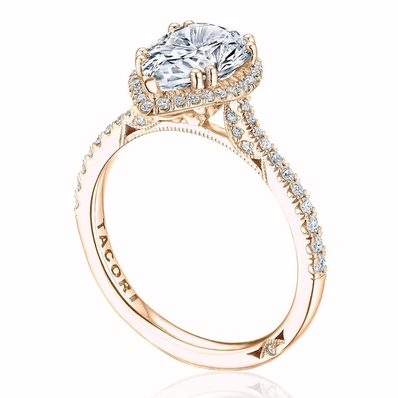 Pear Bloom Engagement Ring