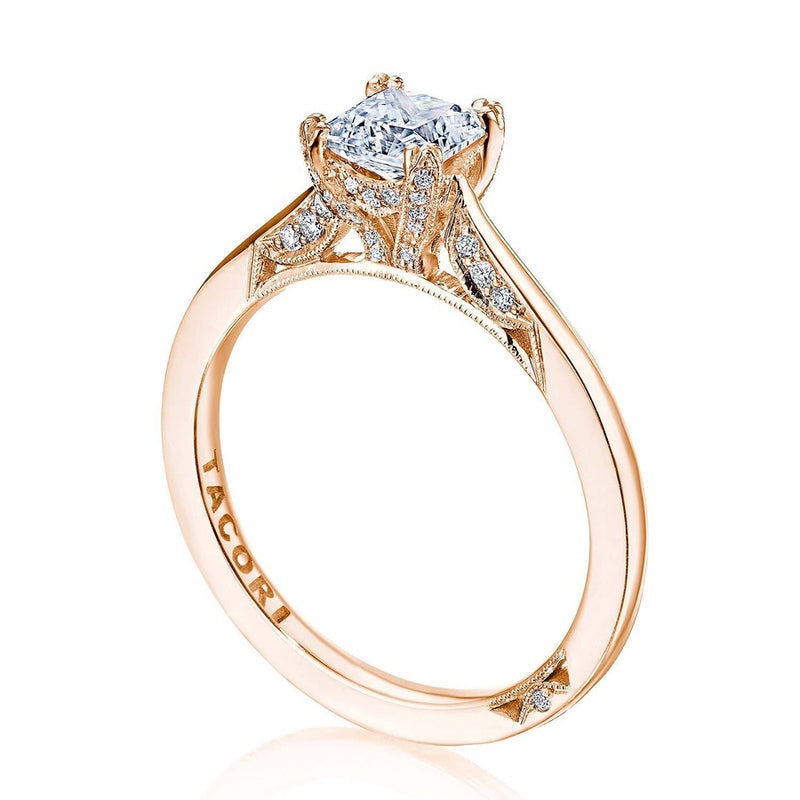 Princess Solitaire Engagement Ring