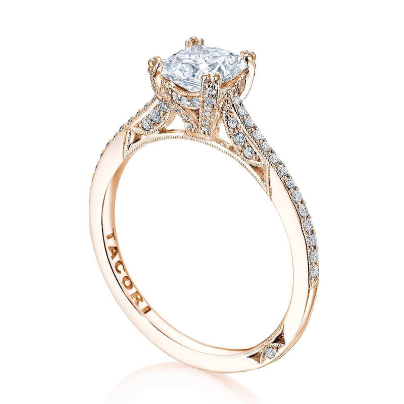 Princess Solitaire Engagement Ring