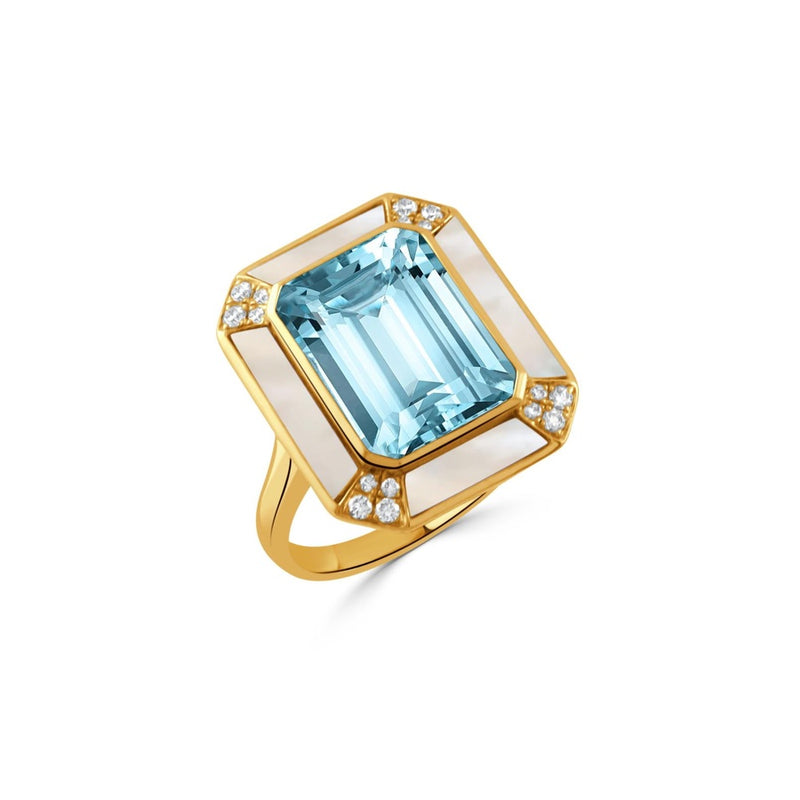 Doves by Doron Paloma Mykonos Fashion Ring R8897WMPBT