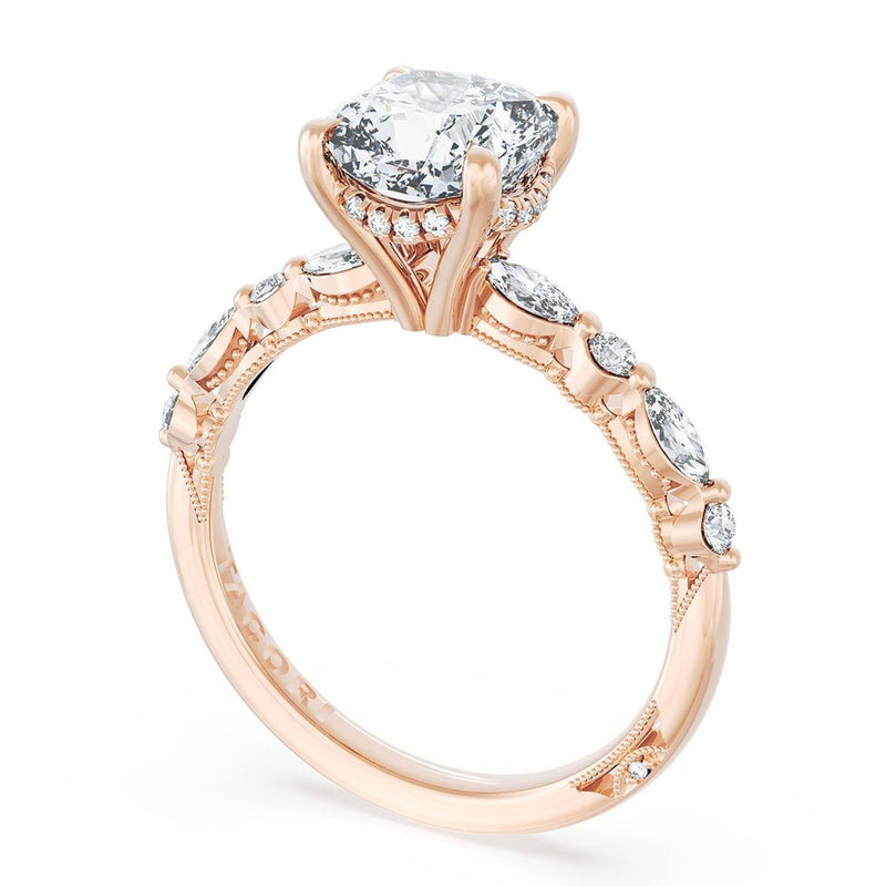 Cushion Solitaire Engagement Ring