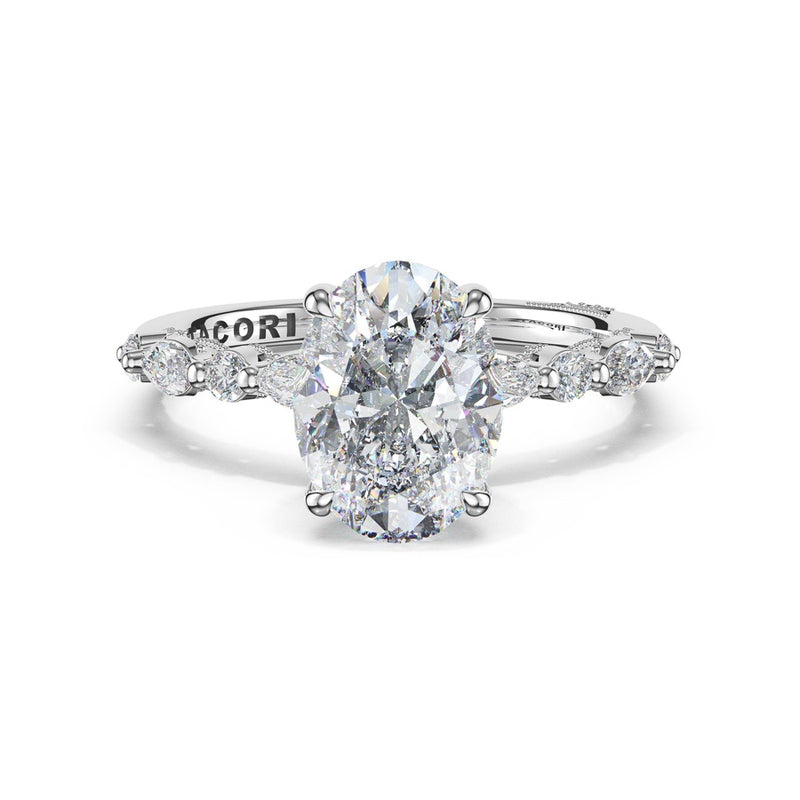 Oval Solitaire Engagement Ring