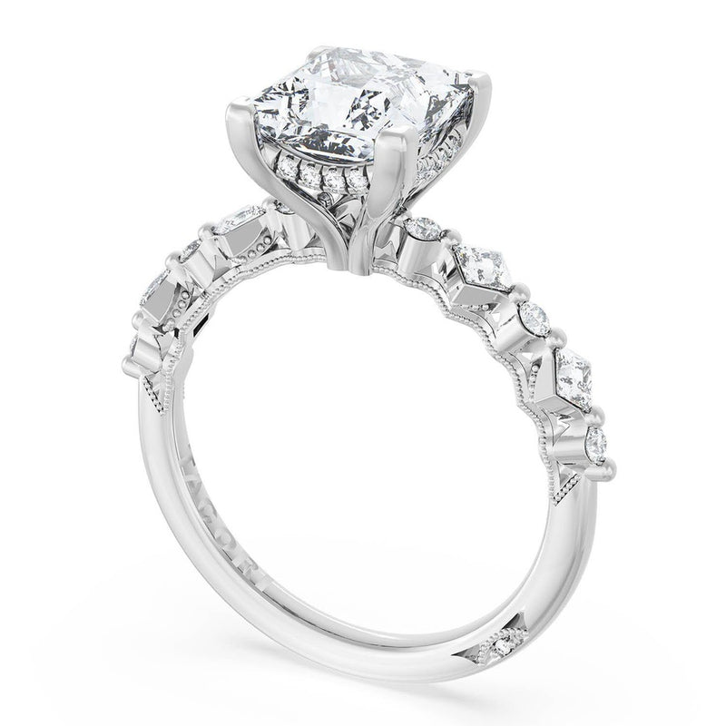 Princess Solitaire Engagement Ring