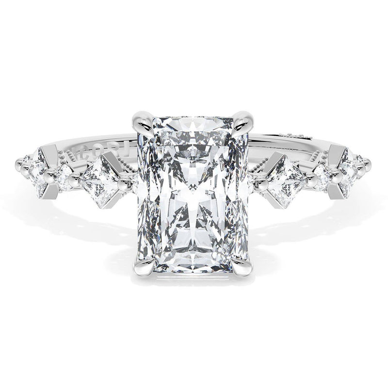 Radiant Solitaire Engagement Ring
