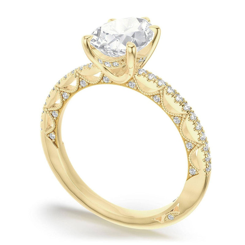 Pear Solitaire Engagement Ring