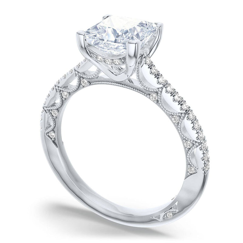 Princess Solitaire Engagement Ring