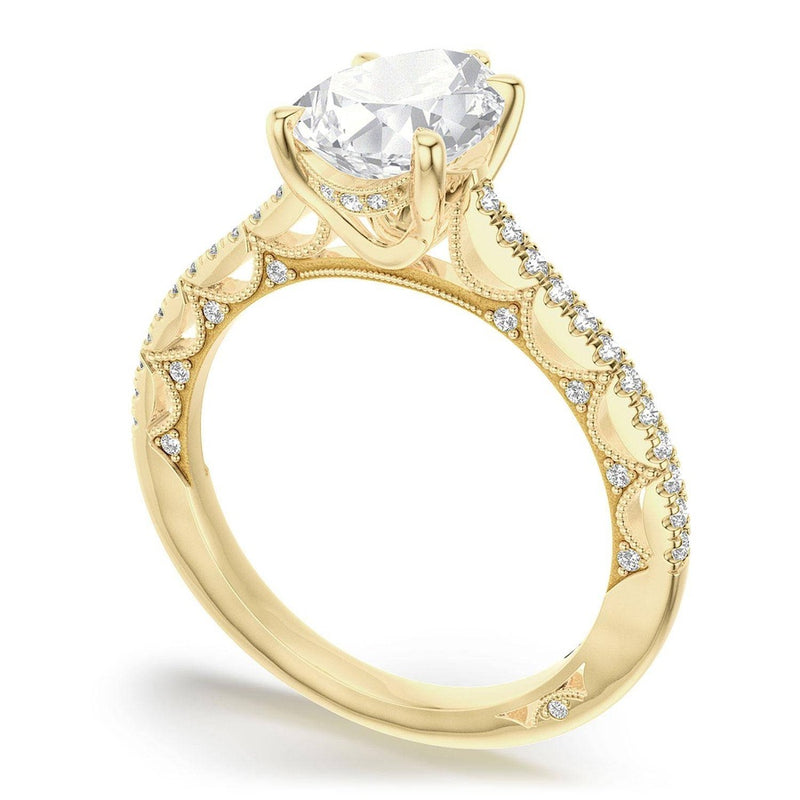 Pear Solitaire Engagement Ring