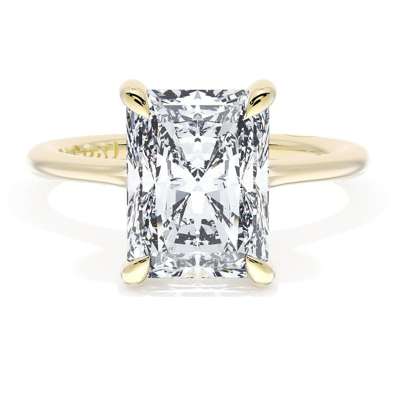 Radiant Solitaire Engagement Ring