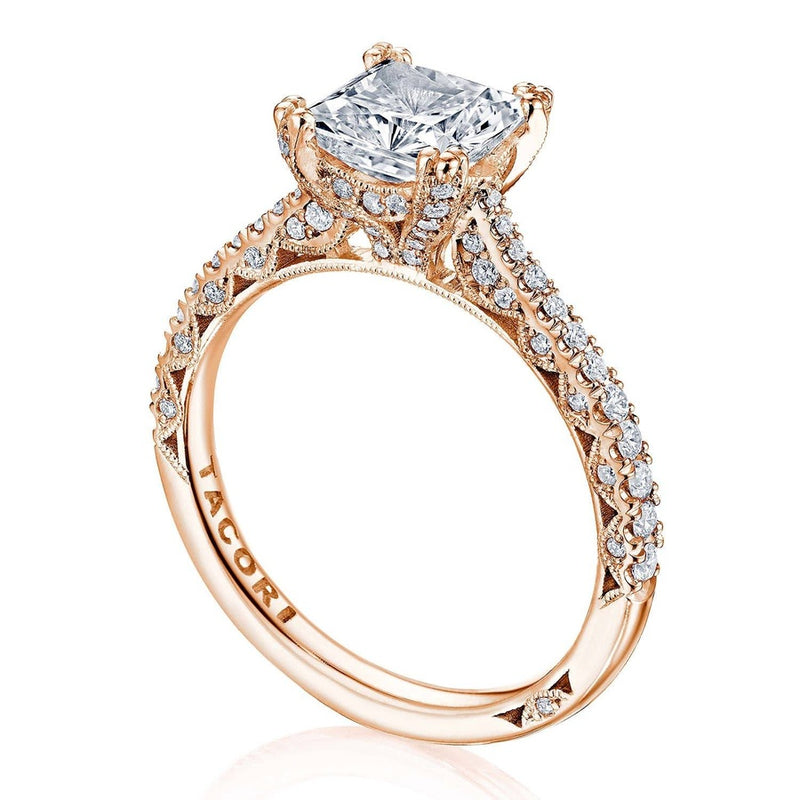 Princess Solitaire Engagement Ring