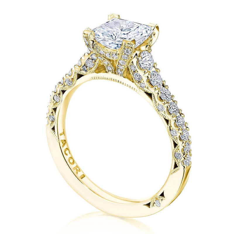 Princess Solitaire Engagement Ring
