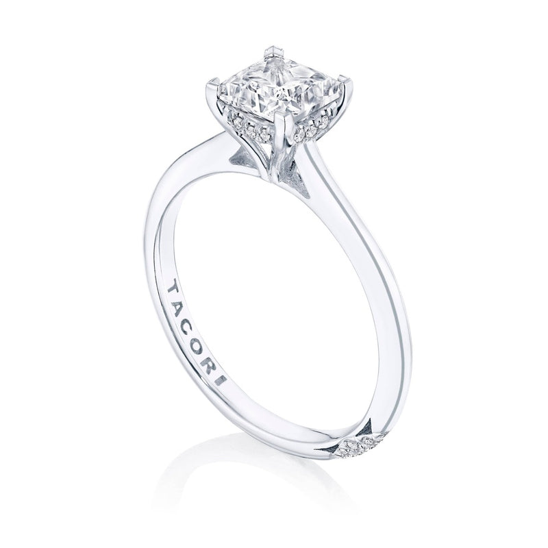 Princess Solitaire Engagement Ring