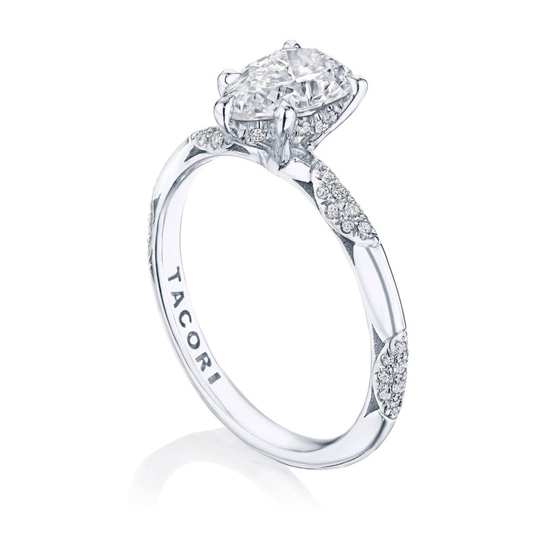 Pear Solitaire Engagement Ring