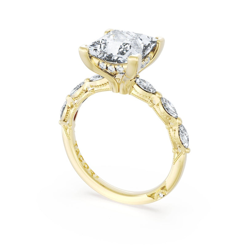 Princess Solitaire Engagement Ring