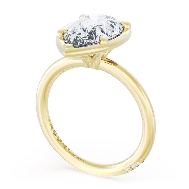 Pear Solitaire Engagement Ring