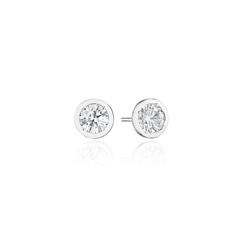 Round Diamond Stud Earring - 2.08ct