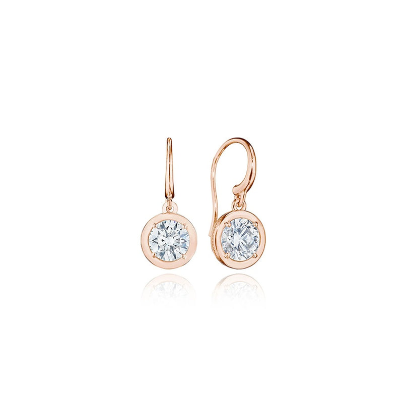 Diamond French Wire Earring - 2.08ct