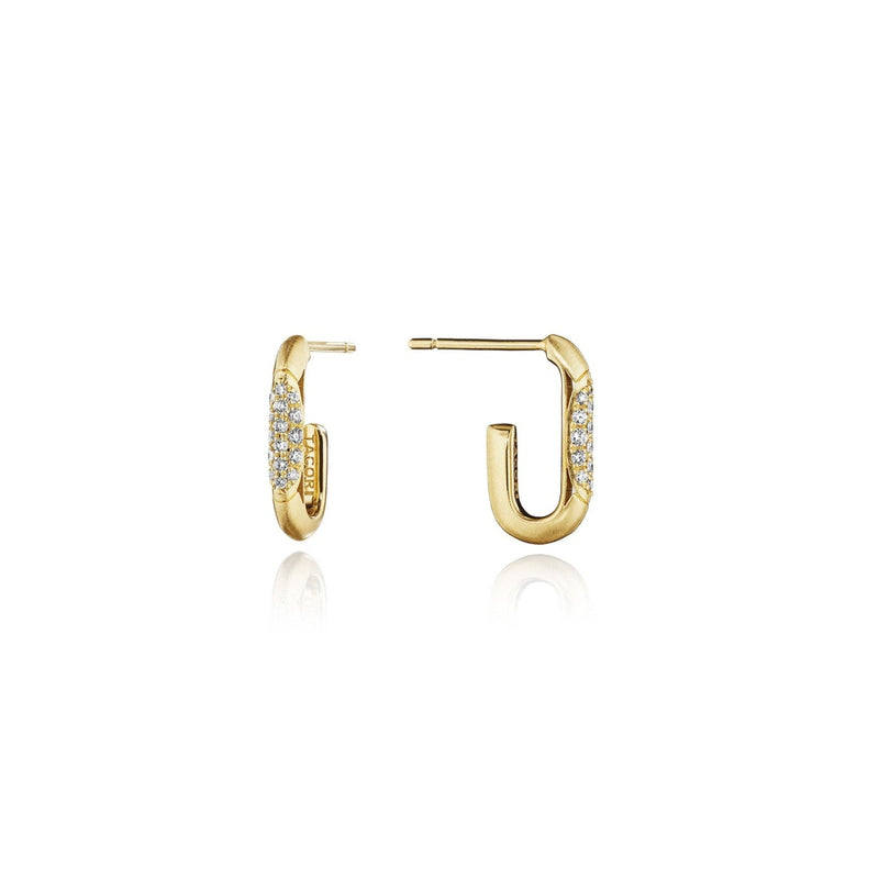 Single Link Earrings
