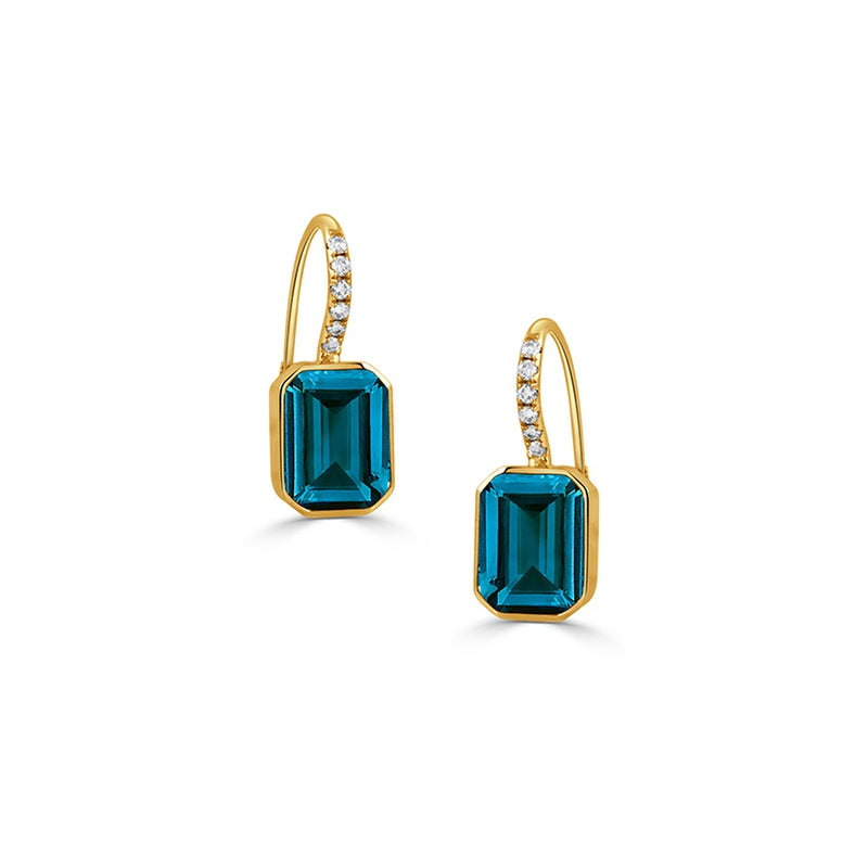 Doves by Doron Paloma London Blue Earrings E10611LBT-Y