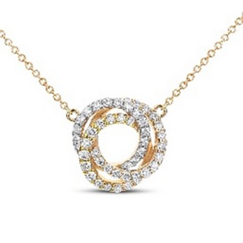 48=.50TW SI1 G-H 18KY NECKLACE