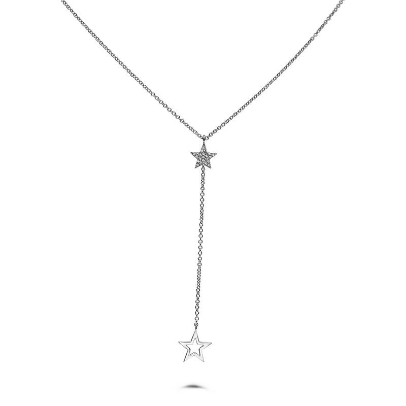 .05CTW STAR NECKLACE