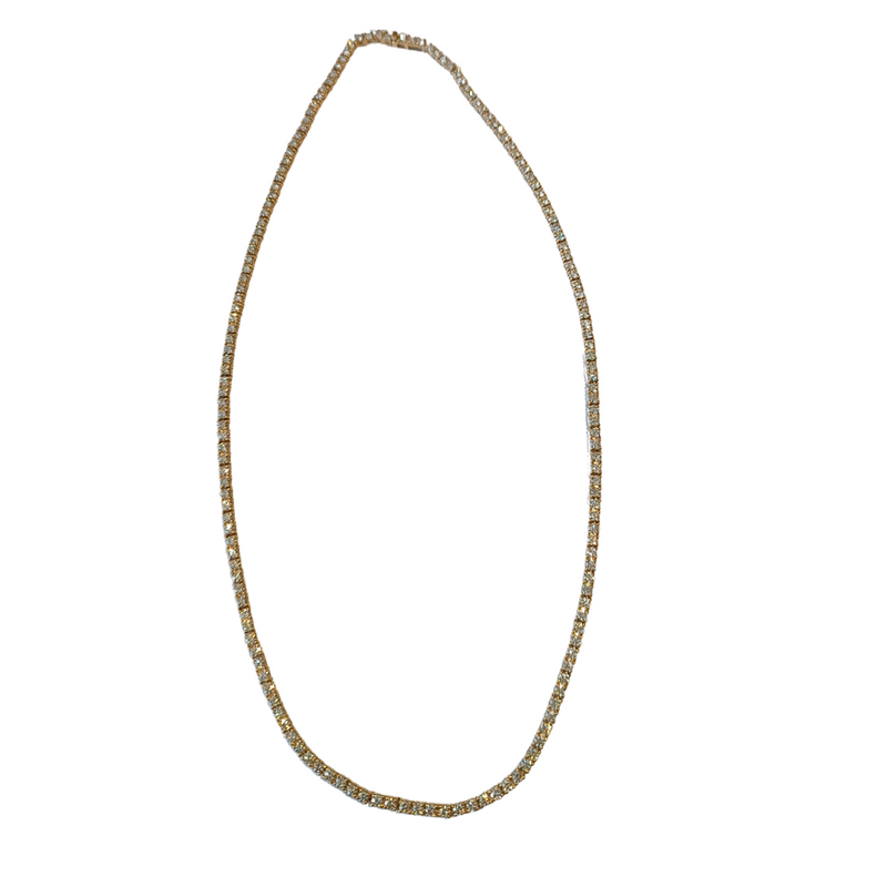 167=8.00CTW SI GH 14KY NECKLACE