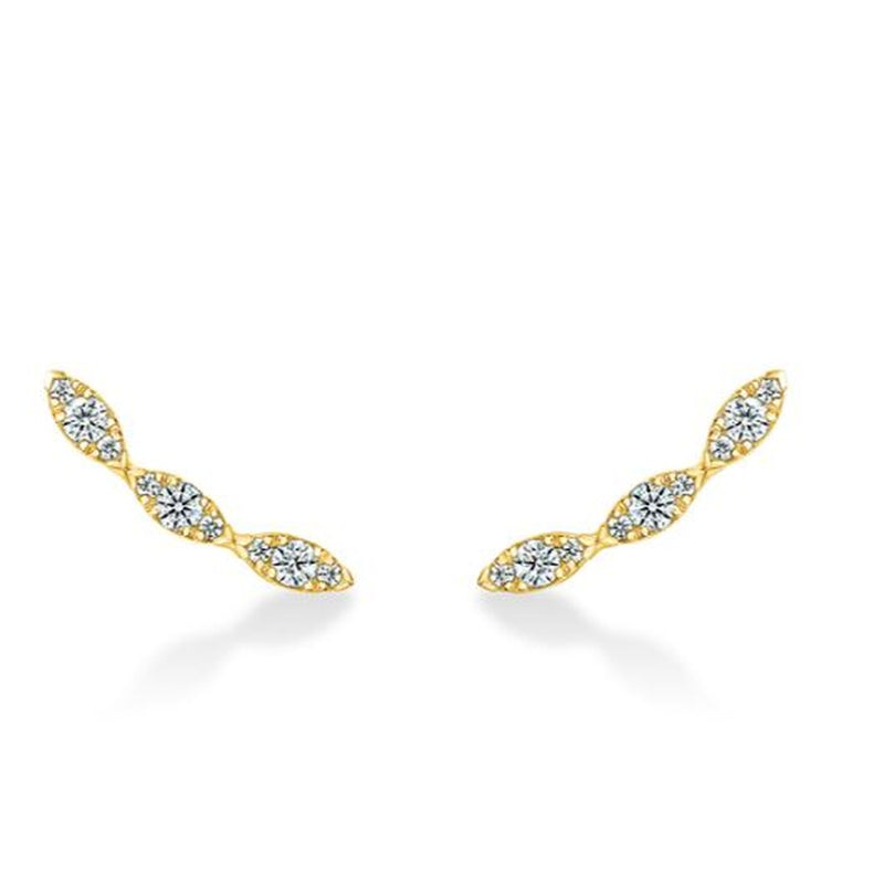 18=.67TW VS-SI G-H 18KY EARRINGS