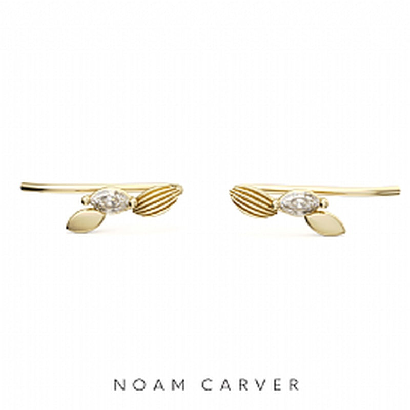 2=.23TW SI-GH 14KY EARRINGS