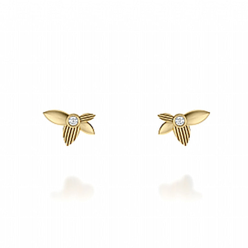2=.07TW SI-GH 14KY EARRINGS