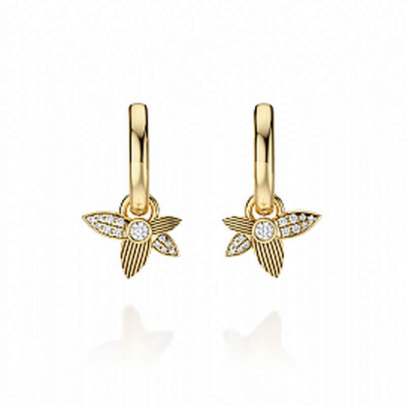 32=.22TW SI-GH 14KY EARRINGS
