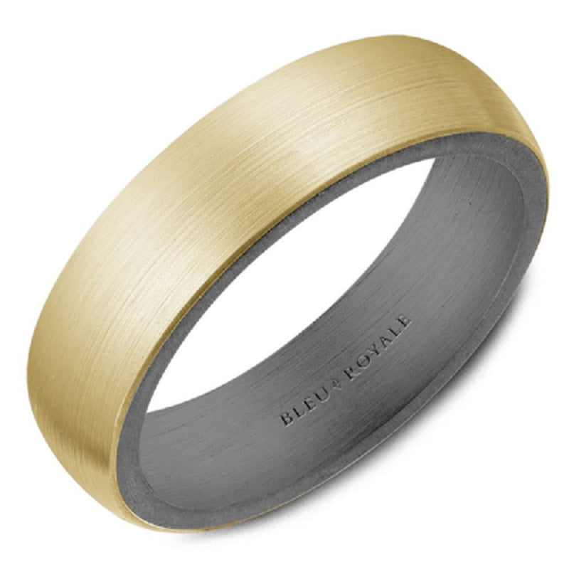 6MM 18KY & TANTALUM BAND