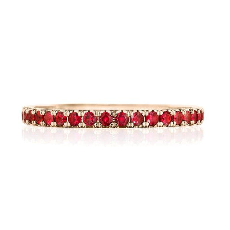 .25CTW RUBY BAND