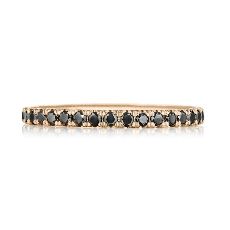 18KY .72CTW BLK DIA
