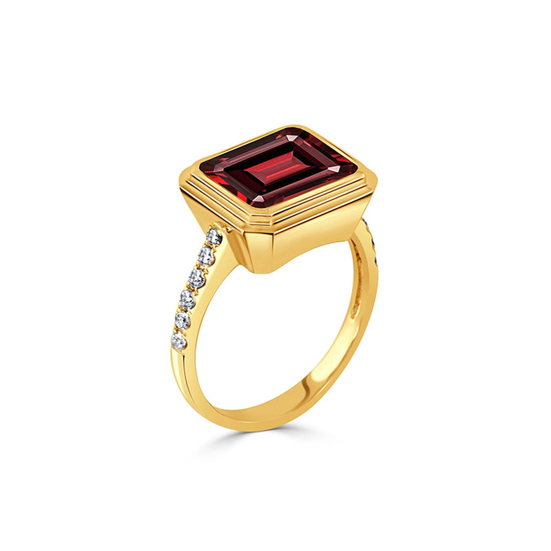 Doves by Doron Paloma Garnet Fashion Ring R10724GT