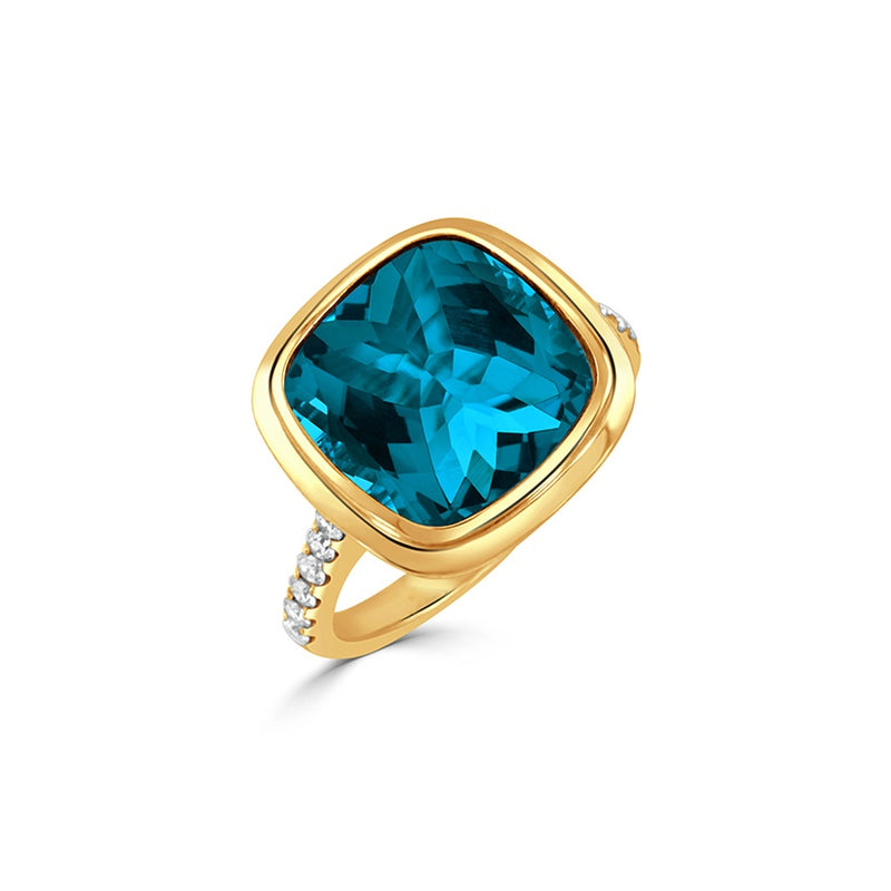 Doves by Doron Paloma London Blue Fashion Ring R10752LBT-Y