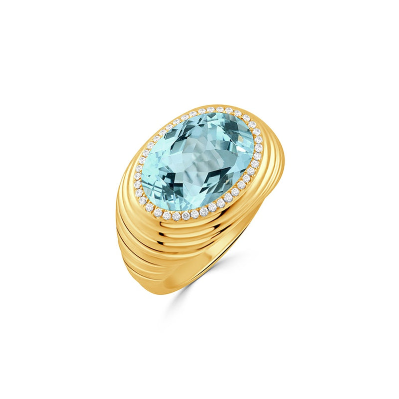 Doves by Doron Paloma Sky Blue Fashion Ring R11239BT-Y