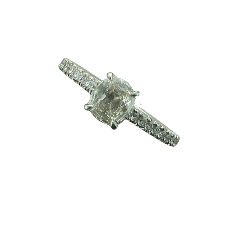 .70CT VS1 K CUSH;20=.20CTW