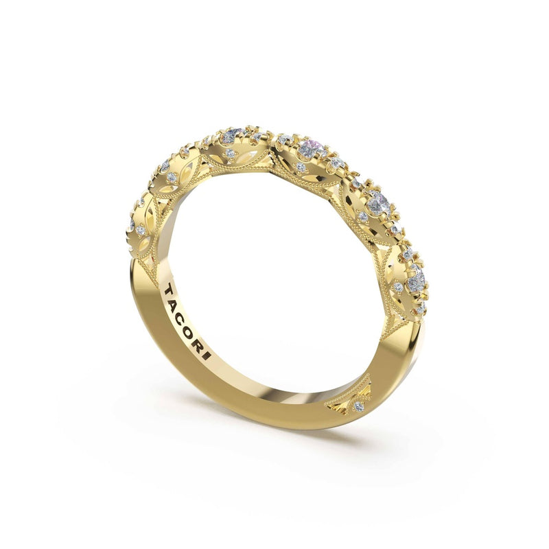 Marquise Diamond Band in 14kt Yellow Gold
