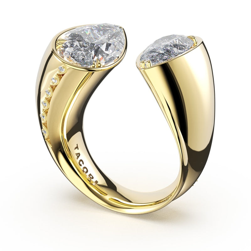 Forma Pear Toi Et Moi Ring