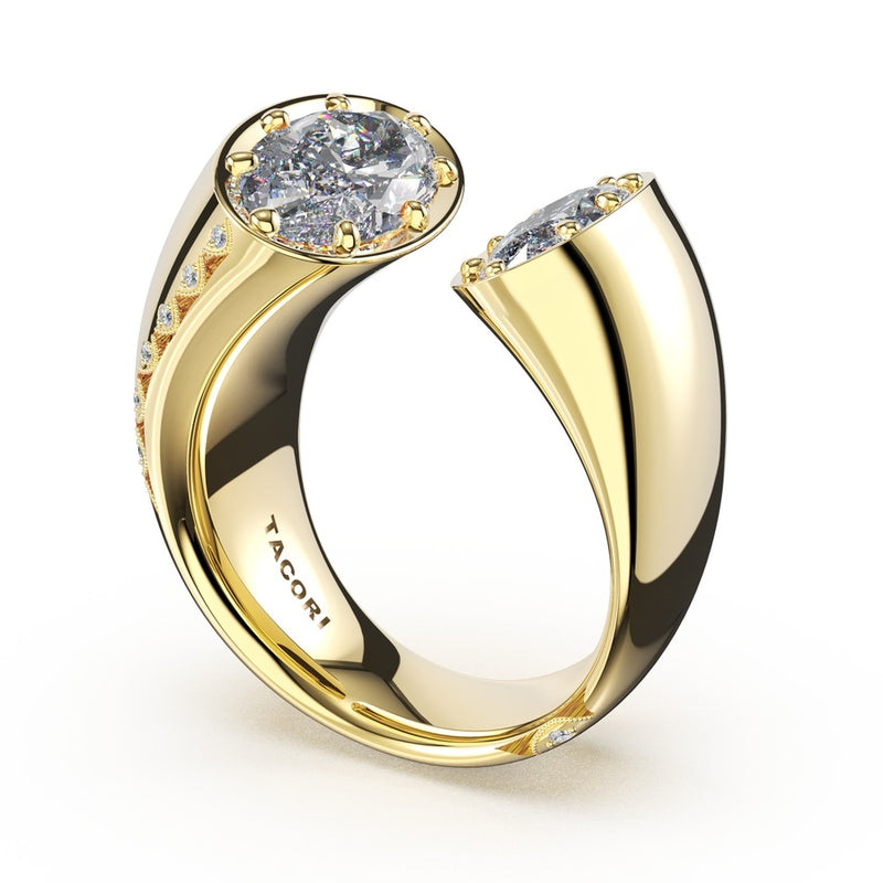 Forma Oval Toi Et Moi Ring