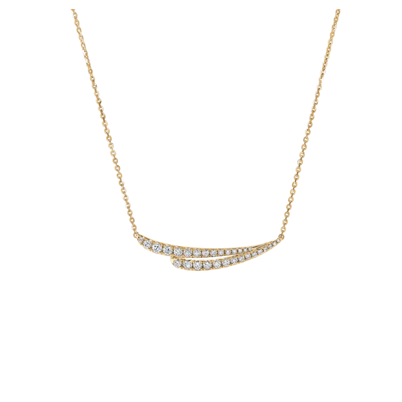 .50TW VELA NECKLACE 18" 18KY