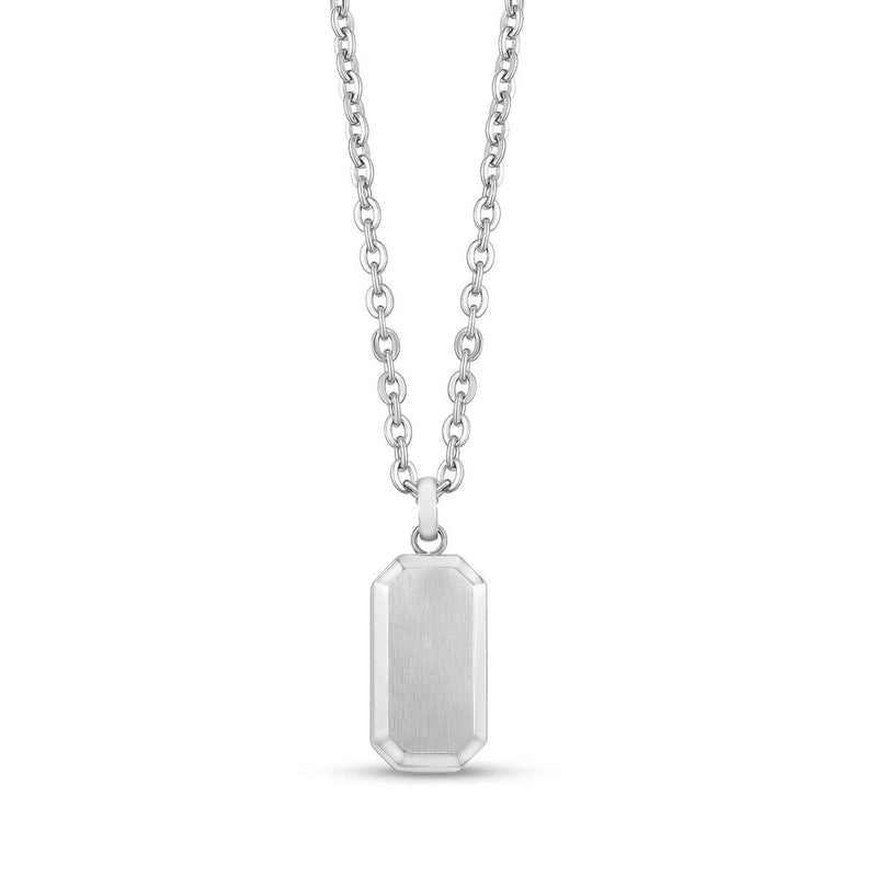 SML DOG TAG W/24" CHAIN
