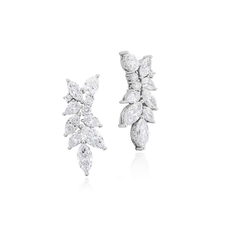 Mosaic Vine Drop Earrings