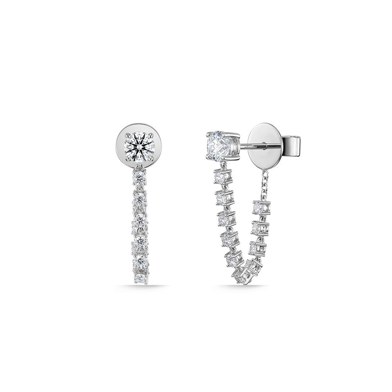 Memoire Essentials Draped Stiletto Earrings CEDD11742008W72000