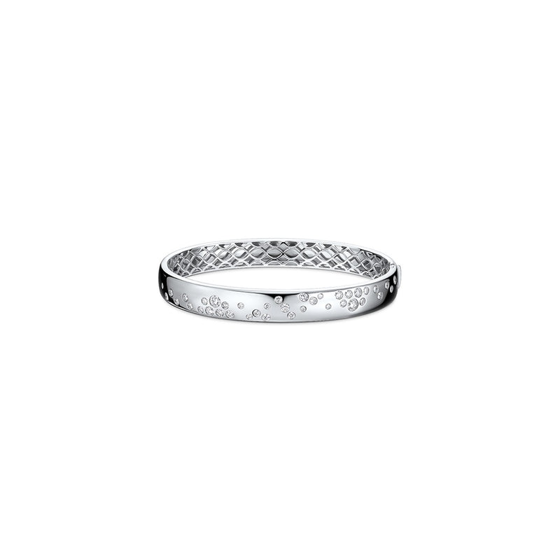 Memoire Luna Scattered Gypsy Bangle Large FGBZ10356488W72000