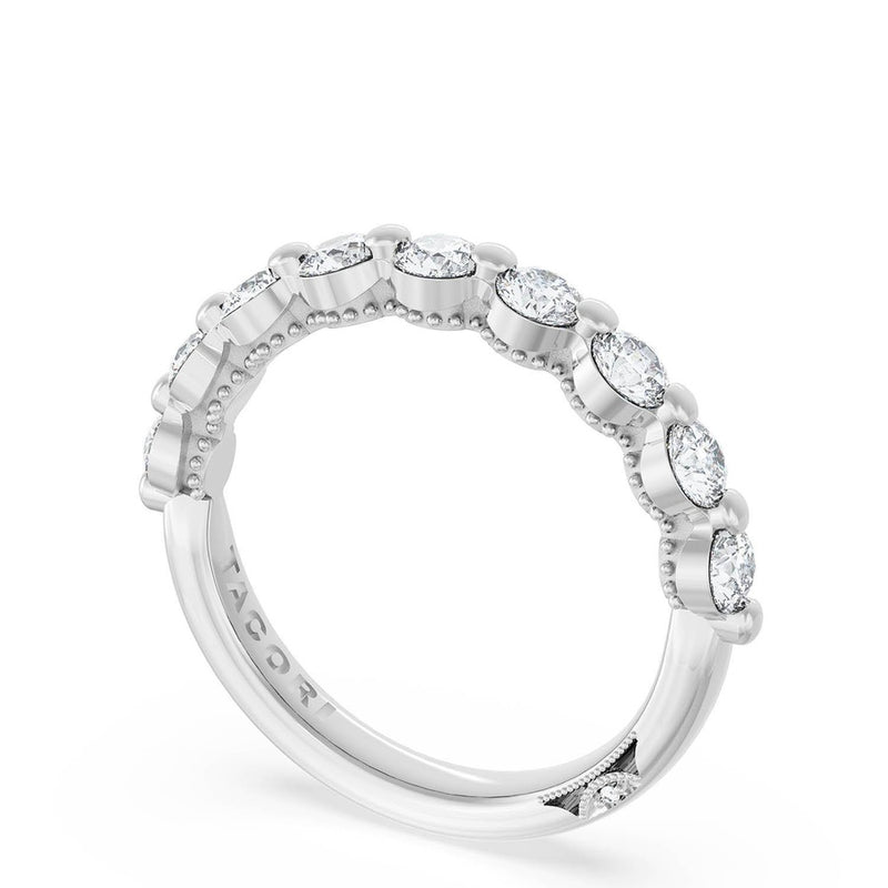 Round Diamond Wedding Band, 3.40mm