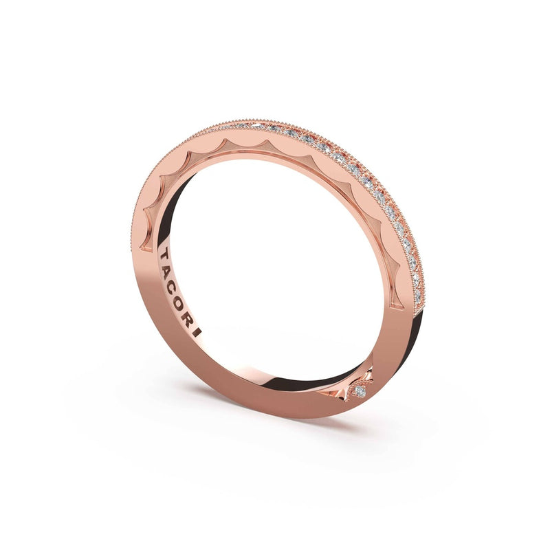 Pavé Diamond Wedding Band