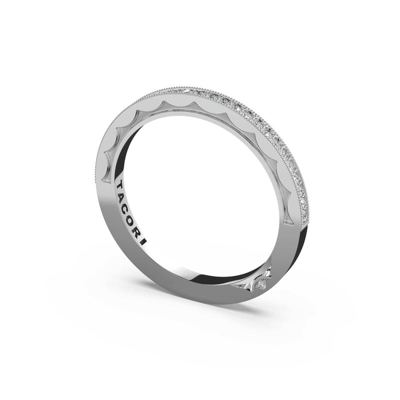 Pavé Diamond Wedding Band