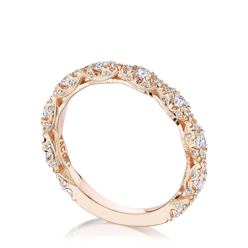 Marquise Shape Design Detail Wedding Band