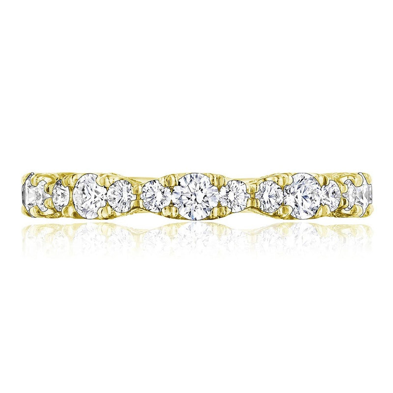 Marquise Shape Design Detail Wedding Band