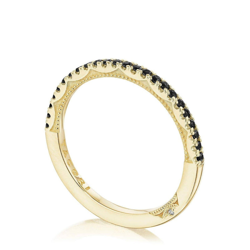 String of Black Diamonds Ring